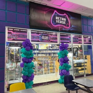 Facahada de la tienda Retro Verse en Metrosol Maracaibo