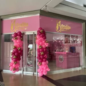 Fachada de la tienda Afrodita Boutique en Metrosol Maracaibo